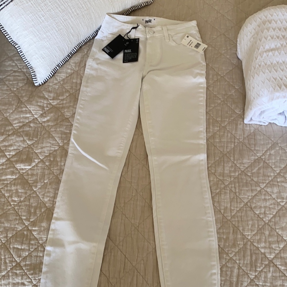High rise ankle skinny Jean